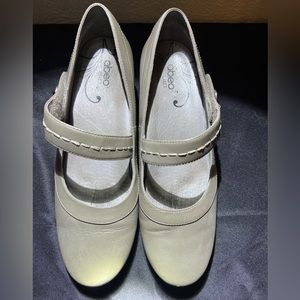 Abeo Bio Rebeka Low Heel Leather Upper 8 /Taupe